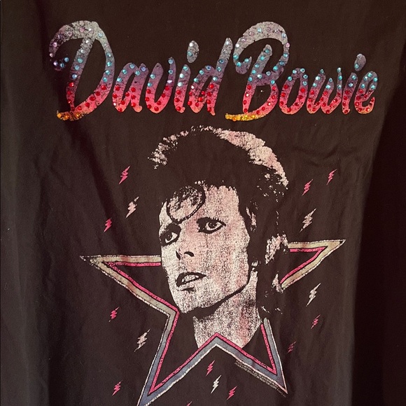 Torrid Black David Bowie Graphic Tee - Picture 3 of 5
